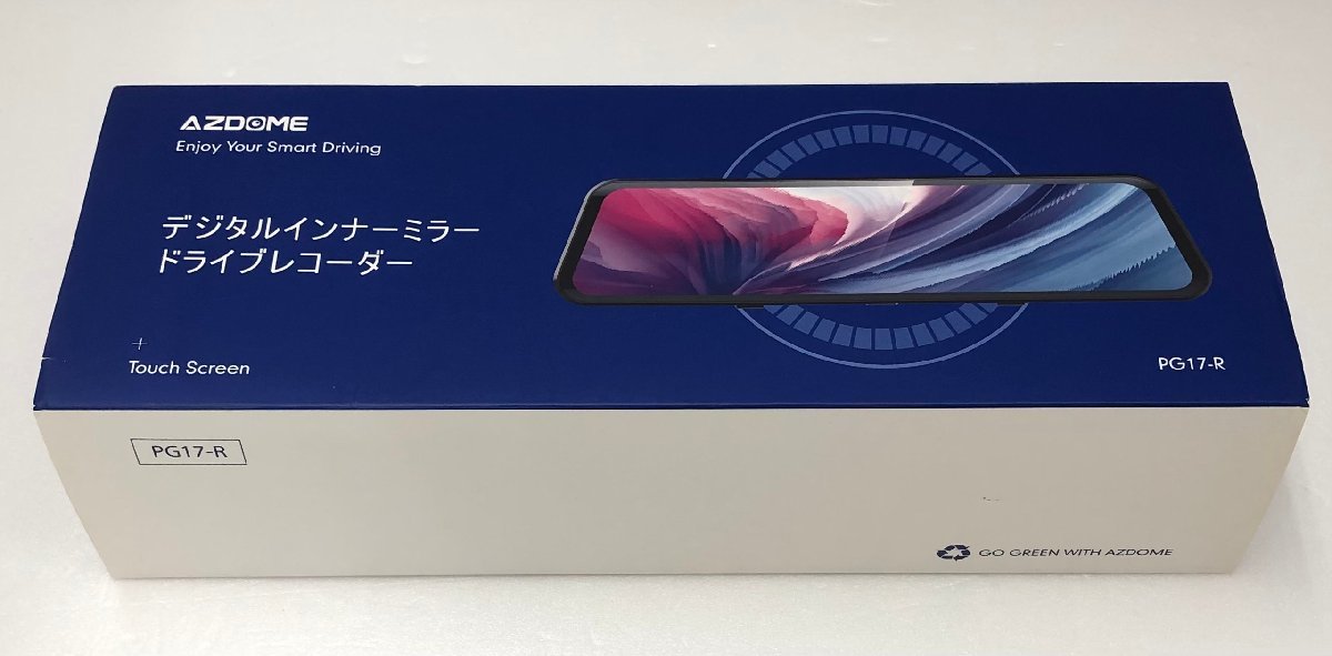 【未使用品】 AZDOME デジタルインナーミラードライブレコーダー PG17-R（右側カメラ仕様） (管理番号：060111）