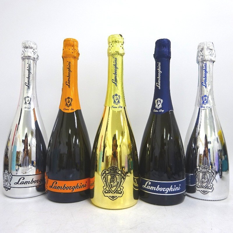 Lamborghini スパークリングワイン セット ワイン ランボルギーニ スパークリングワイン 5本セット 750ml