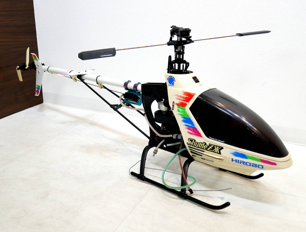 △(R507-F162) 現状品 HIROBO ヒロボー Shuttle ZX FZ2 ROTOR HEAD