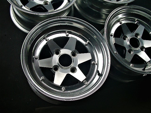 深リム 当時物 旧車 SSR ロンシャン XR-4 14インチ 6.5J+8