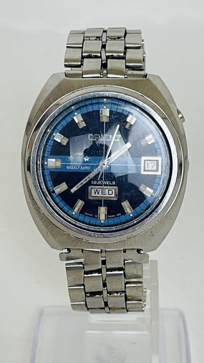 ORIENT AUTO AAA オリエント WEEKLY オート ウィークリー 19石 スリー 