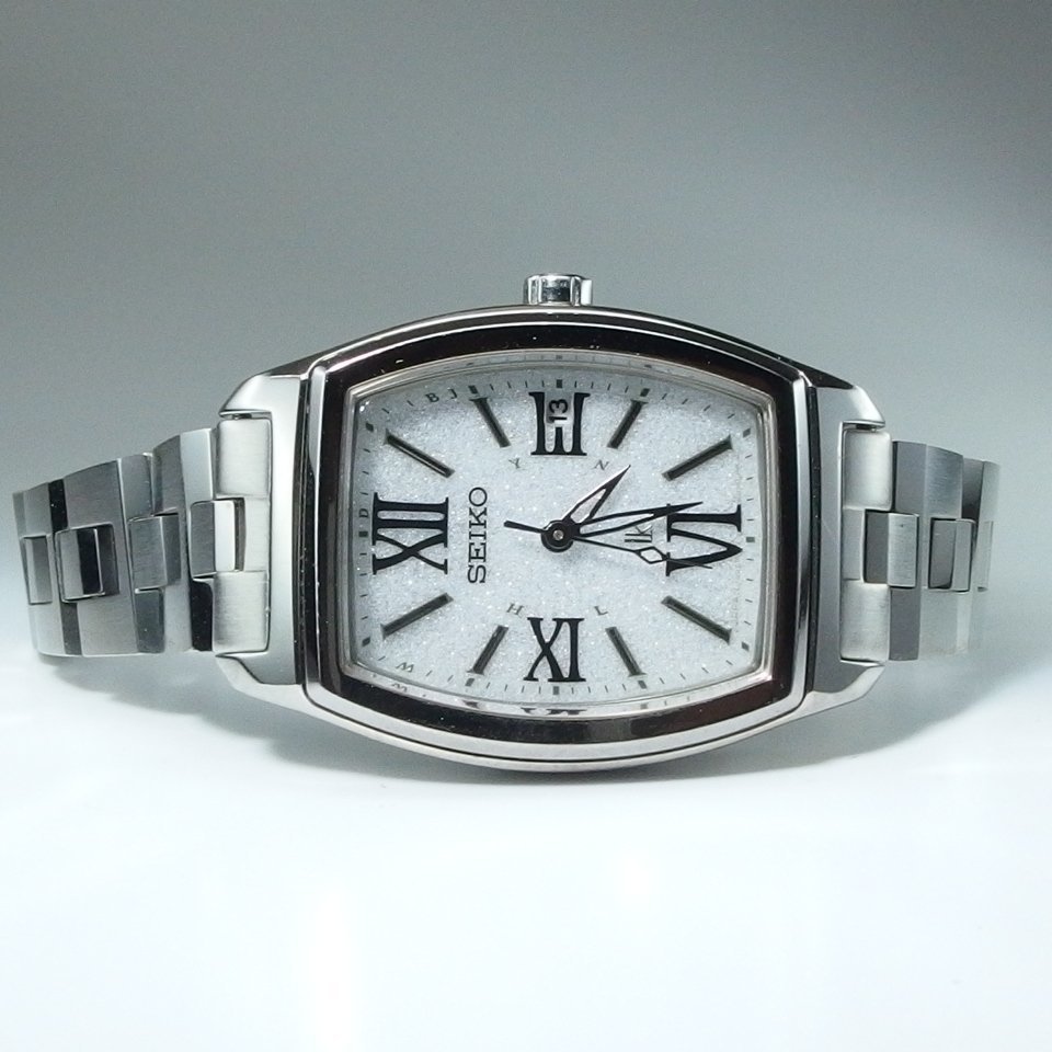 ◇美品◇ SEIKO セイコー lk ルキア 1B22-0AP0 SS 電波ソーラー ラメ
