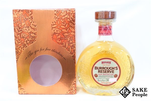 ○注目! ビーフィーター バローズ リザーブ 700ml 43% 箱付き ジン