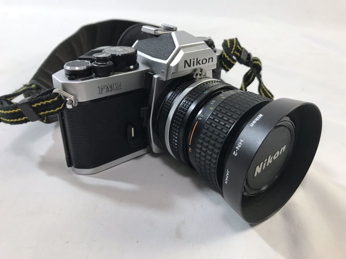 1000円〜□☆動作未確認☆Nikon FM2 一眼レフ フィルムカメラ シルバー