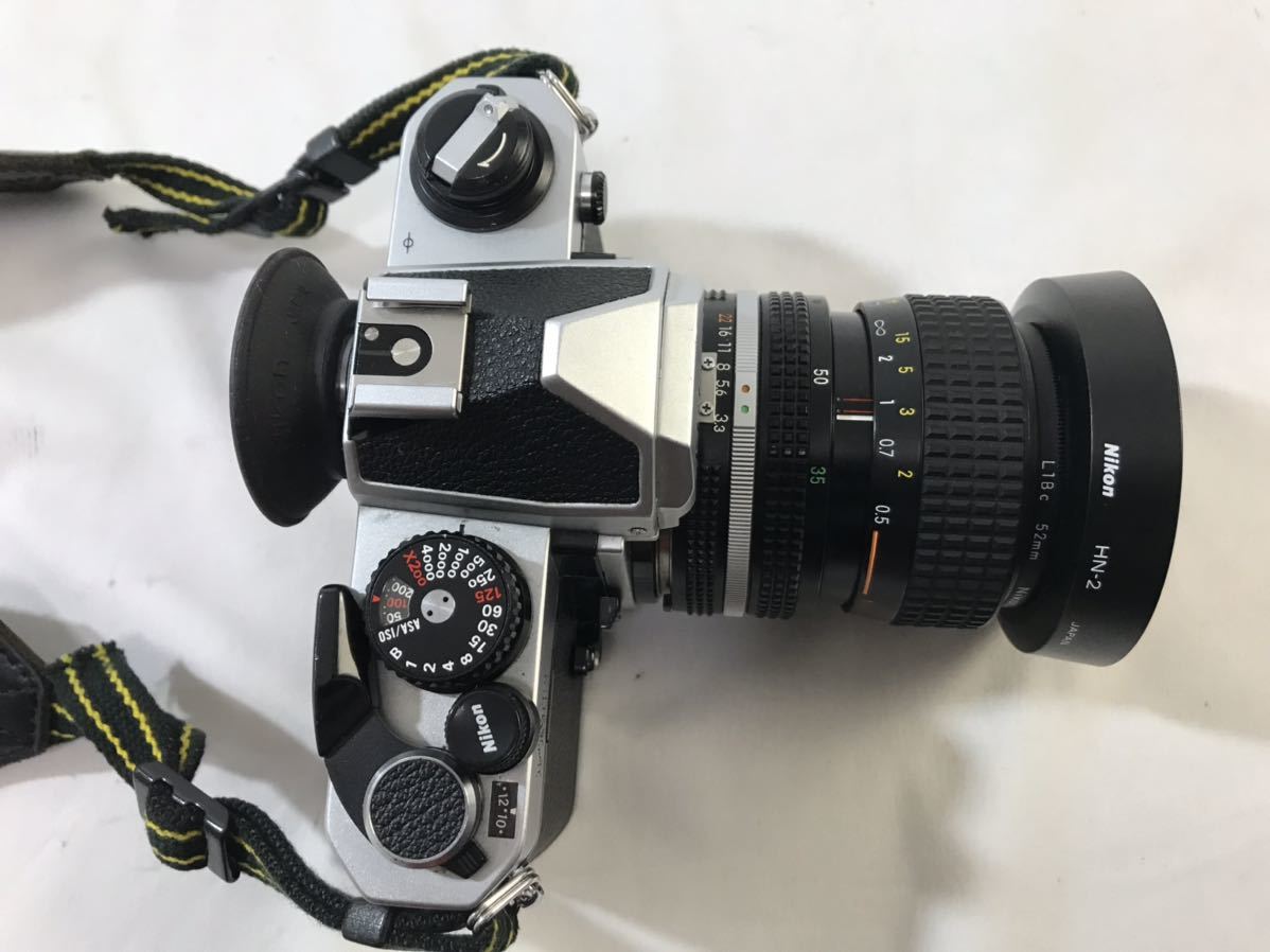 1000円〜□☆動作未確認☆Nikon FM2 一眼レフ フィルムカメラ シルバー
