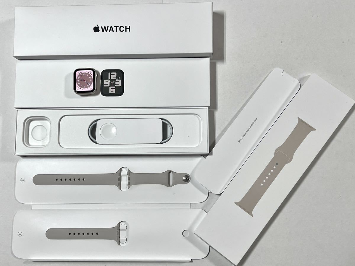 ☆ 美品 バッテリー100% ☆ Apple Watch SE 第2世代 40mm アップル 