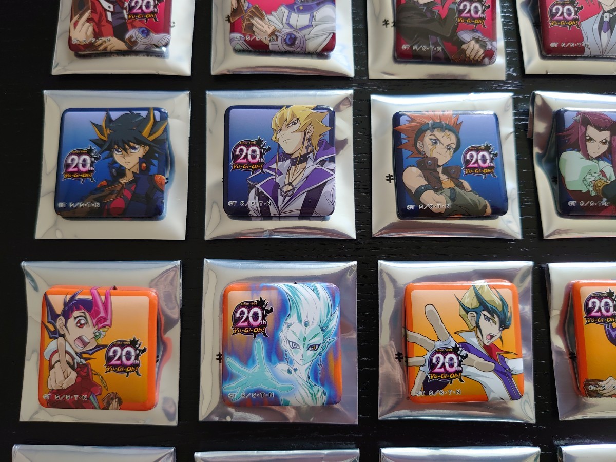 限定】遊戯王 キューブコレクション缶バッジ 25種 闇遊戯 海馬 十代