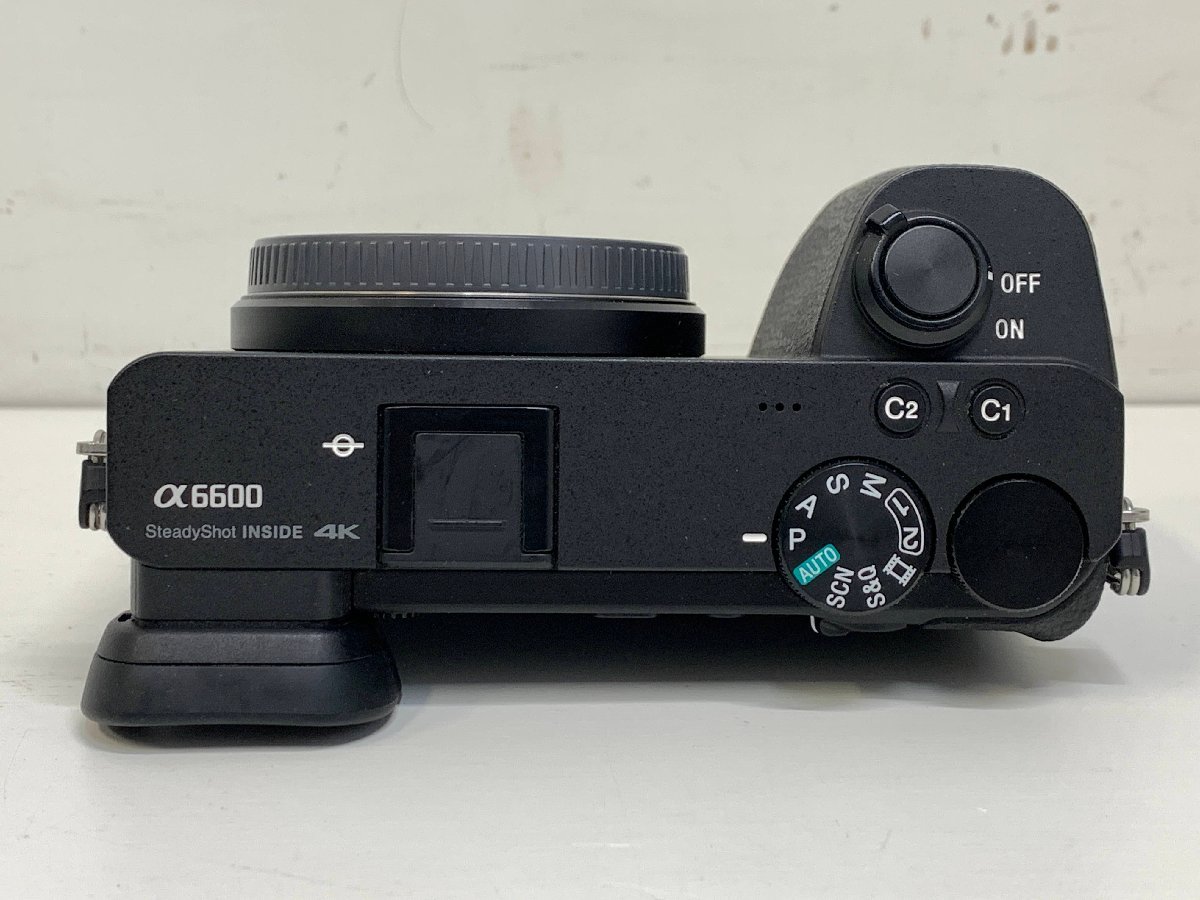 SONY α6600 ボディ＜動作確認済み＞バッテリー付き ソニー デジタル一眼カメラ ミラーレス ILCE-6600 NP-FZ100 ② □ α6600 ボディ ILCE-6600 α6600（ILCE-6600 ボディブランド公式通販 ボディの中古