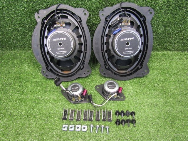 プリウスα ZVW41W アルパイン スピーカー SXS-69S セパレート2ウェイ 