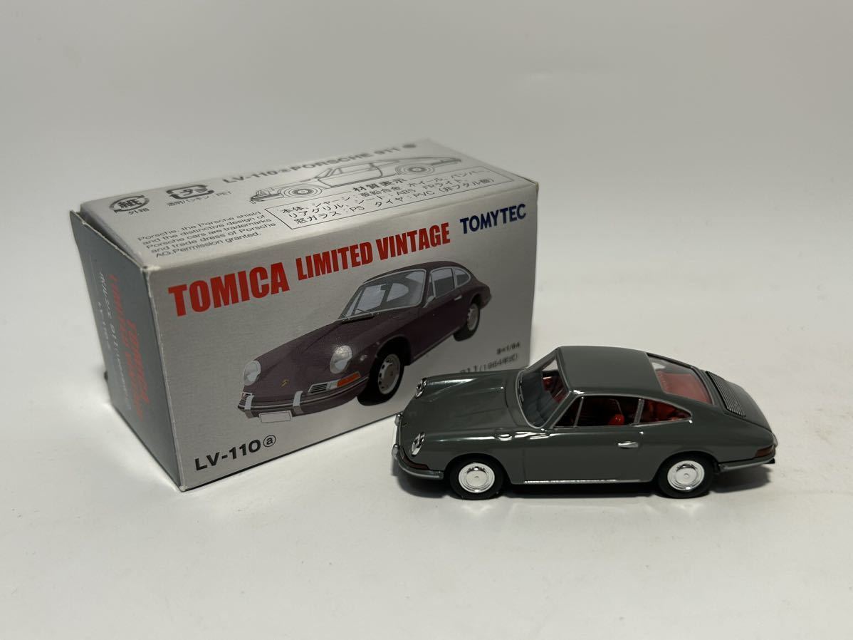 トミカ リミテッド ヴィンテージ ポルシェ 911 (1964年式) LV-110a 