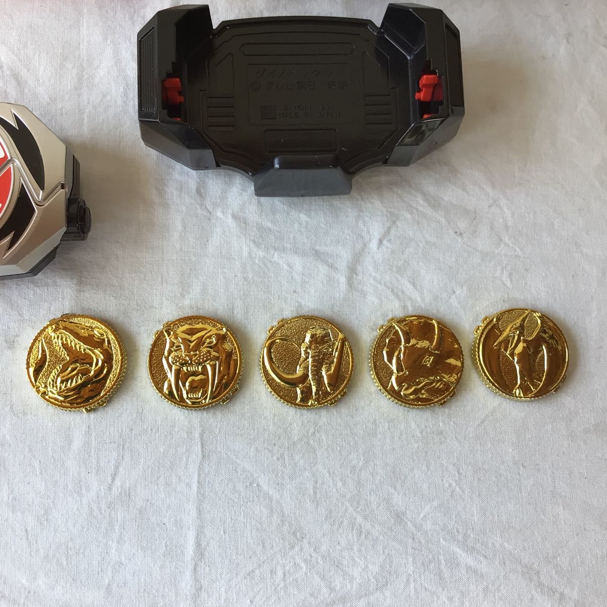 OM1 恐竜戦隊 ジュウレンジャー ダイノバックラー 当時物 バンダイ 