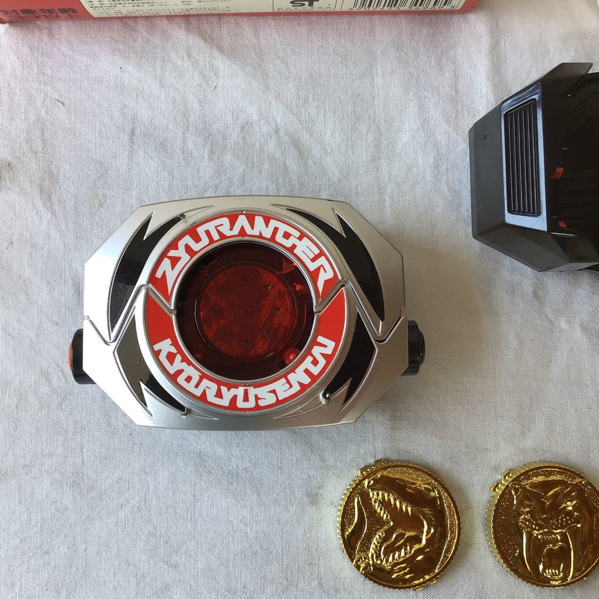 OM1 恐竜戦隊 ジュウレンジャー ダイノバックラー 当時物 バンダイ 