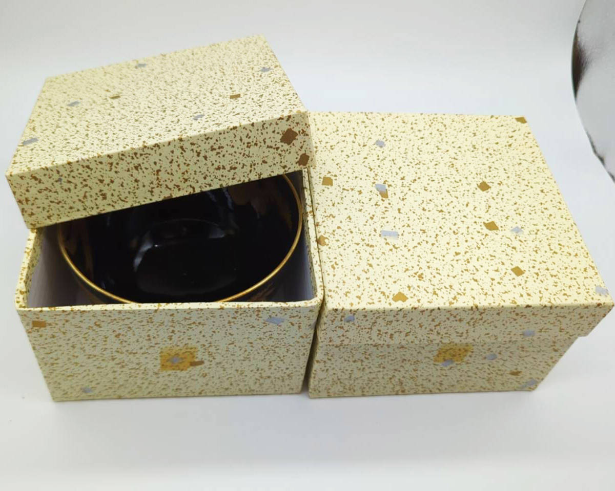 CM395天然木漆塗 菊桐鳳凰金蒔絵 黒塗 煮物椀 五客 昭和期 木製漆器