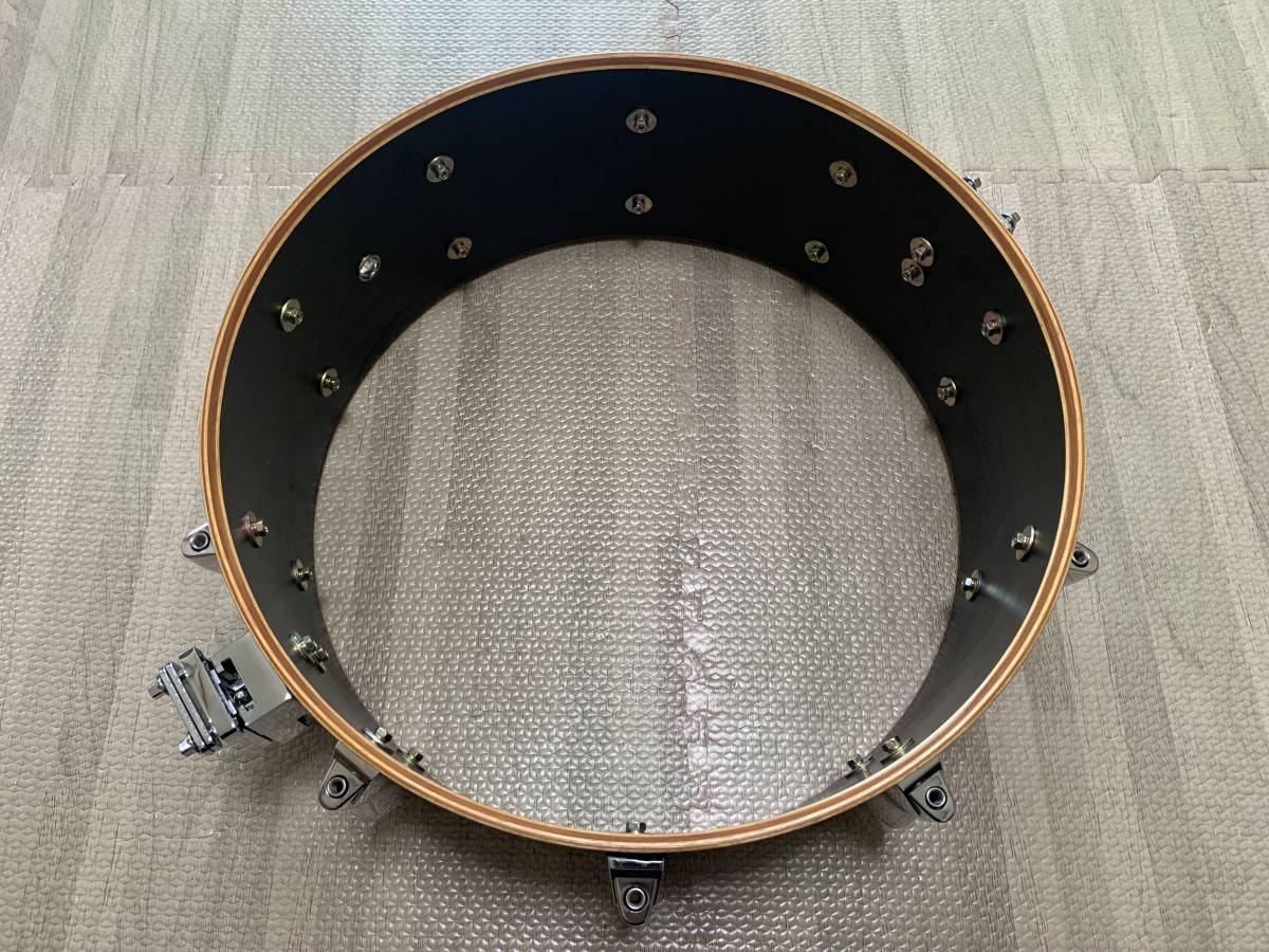 送料無料 美品 90s YAMAHA BIRCH CUSTOM BSD095 14×5.5 Made in Japan  