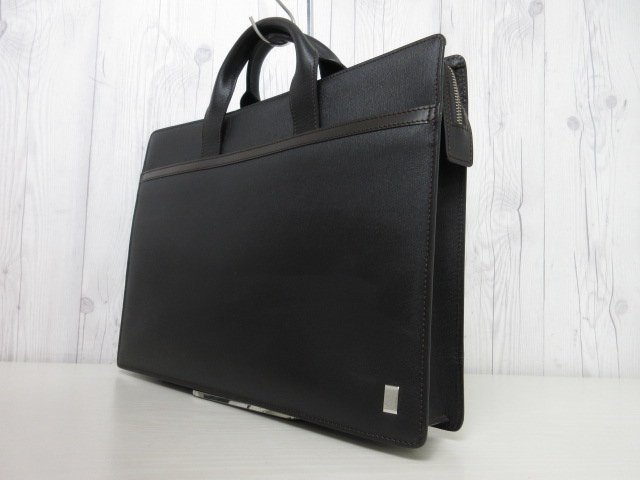 極美品 dunhill ダンヒル ビジネスバッグ ハンドバッグ バッグ レザー