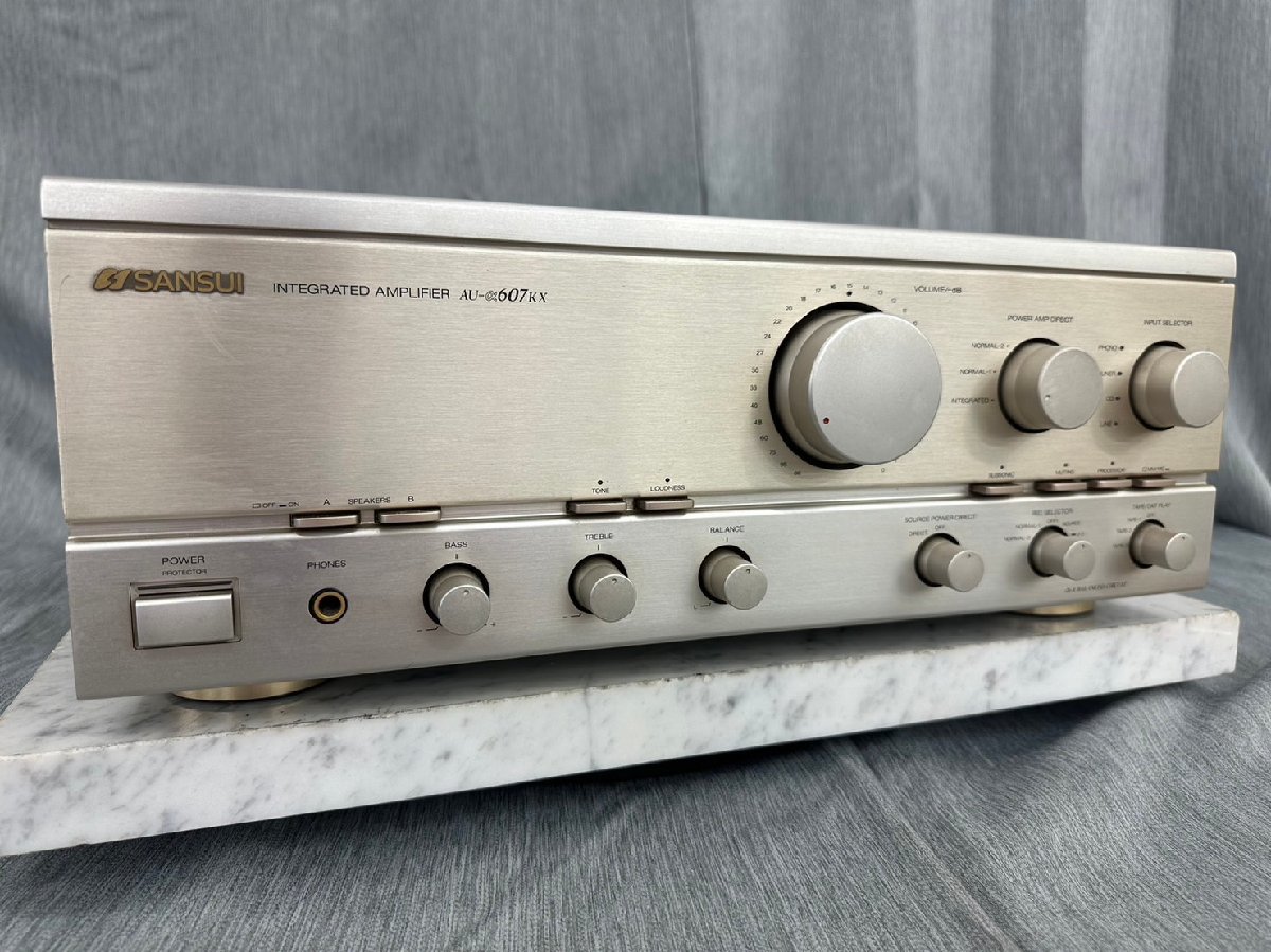 SANSUI プリメインアンプ AU-α607KX サンスイ オーディオ機器 AU-α607