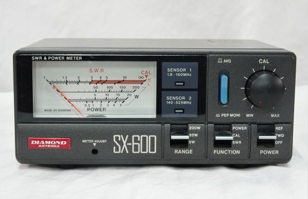 第一電波工業 SX-600 1.8MHz～525MHz SWR計 HF/50/144/430MHz 第