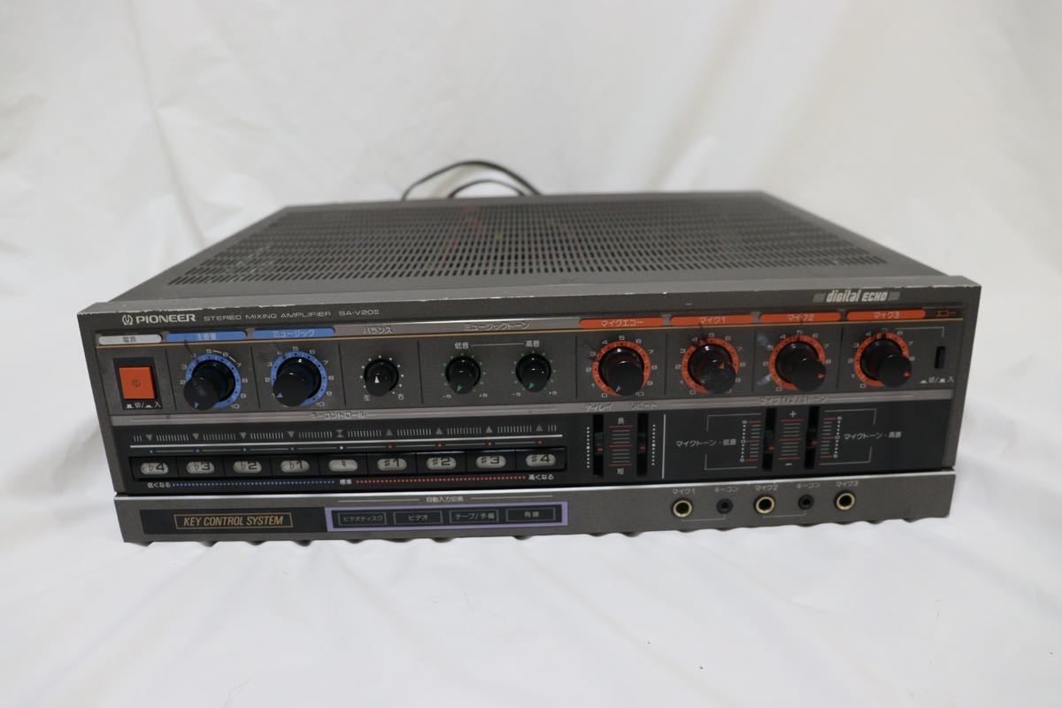Pioneer SA-V20Ⅱ SA-V20Ⅱステレオミキシングアンプ 公式通販