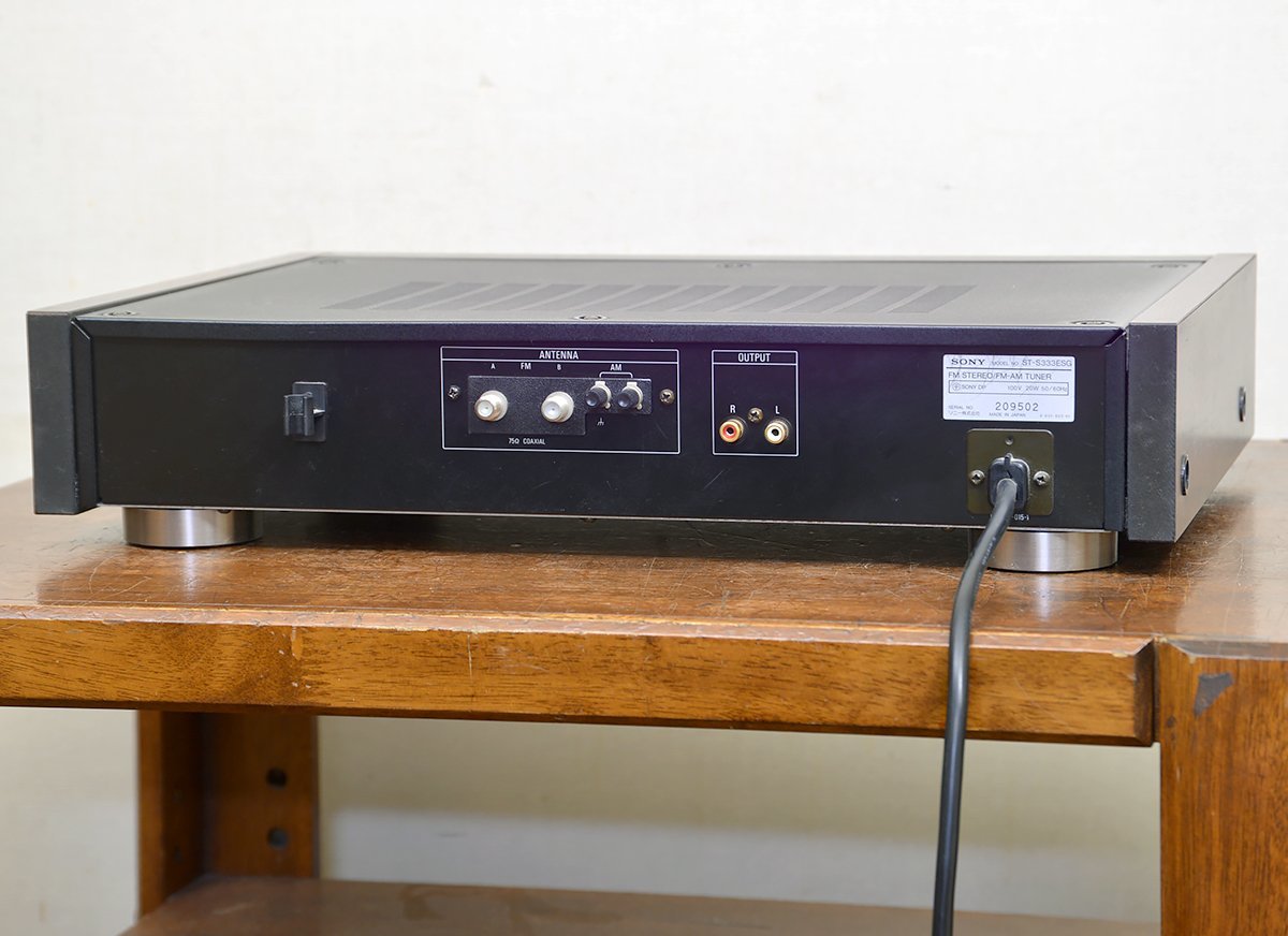 SONY ソニー ST-S333ESG チューナー FM⁄AM 美品 Yahoo!オークション FM