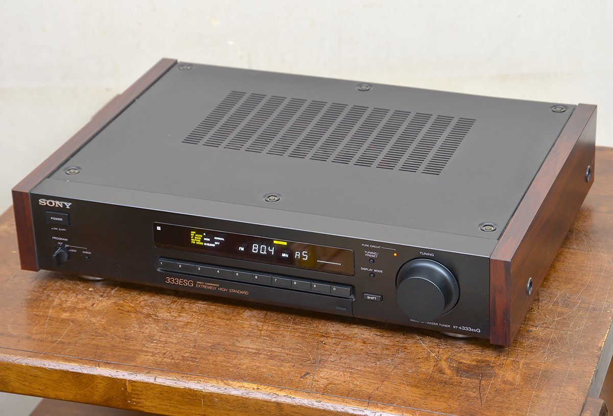 SONY ソニー ST-S333ESG チューナー FM⁄AM 美品 Yahoo!オークション FM