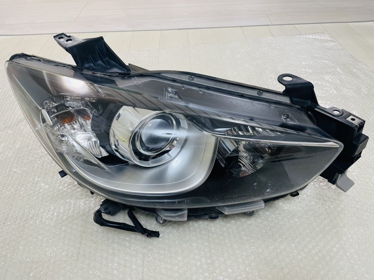 □ MAZDA2 マツダ2 DJ 右 LED ヘッドライト ALH付 100-8N01H 取付補修 