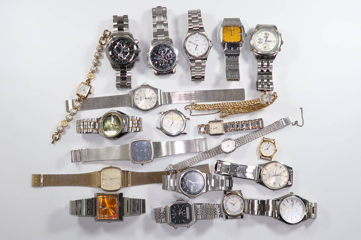 ▲▽1円～ SEIKO セイコー 腕時計 いろいろまとめて 計20点②△▼