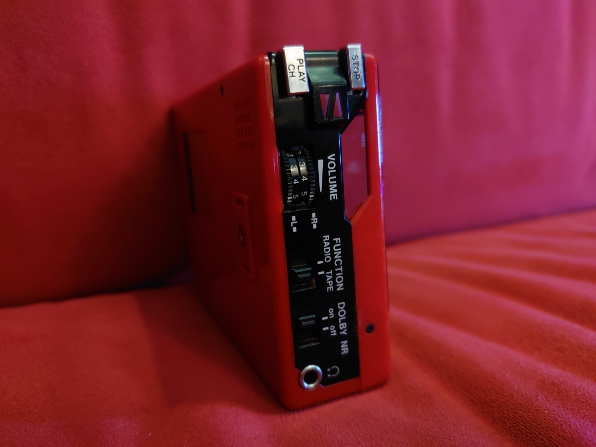 SANYO】MR-JJⅡ MR-JJ2 vintage PORTABLE CASSETTE PLAYER サンヨー 