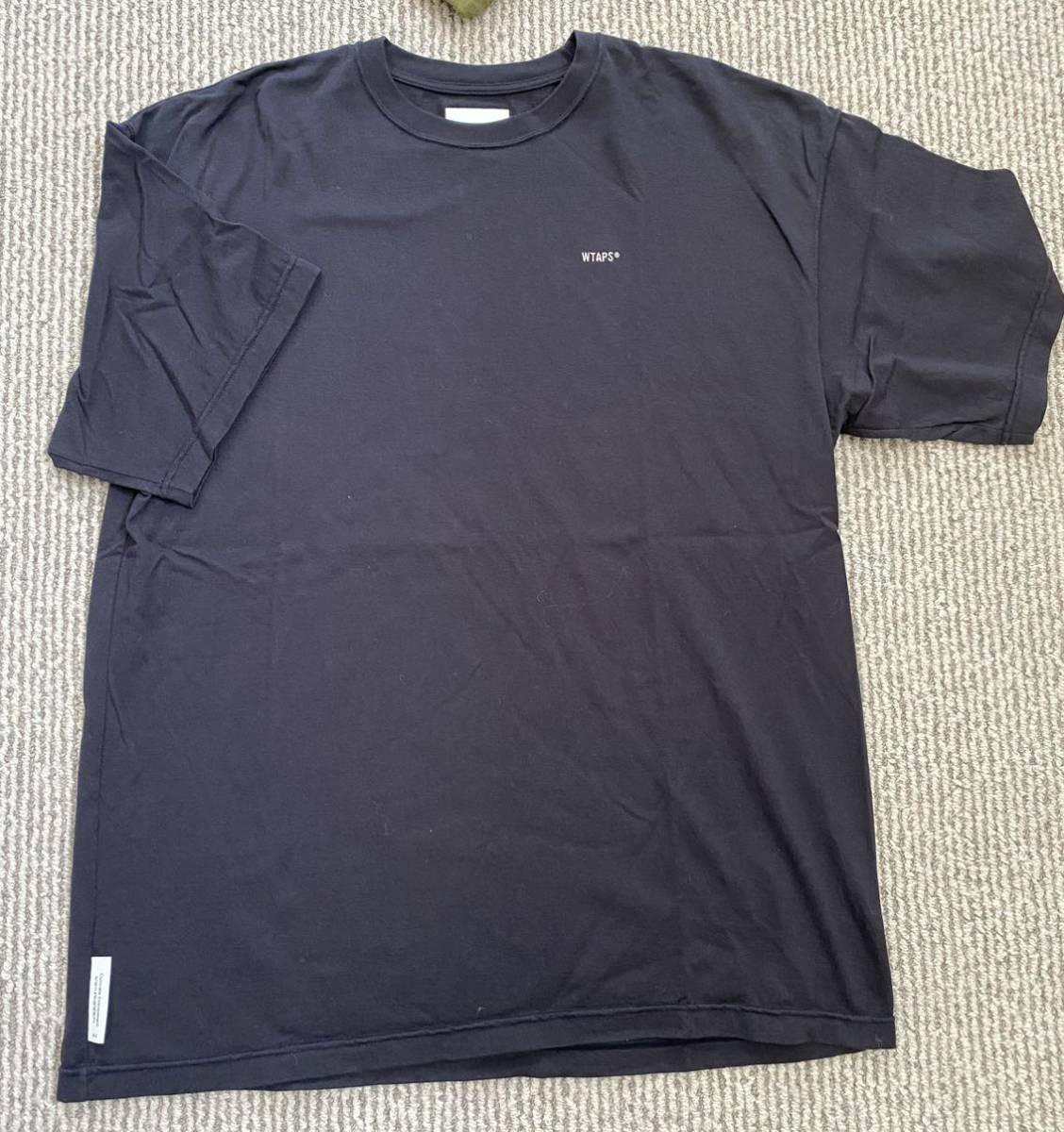 23SS WTAPS SIGN SS COTTON ネイビー L