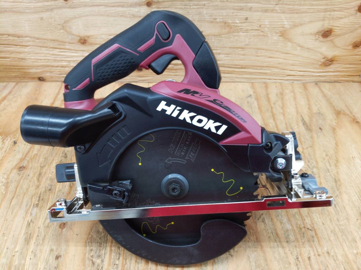 中古美品】HiKOKI C3606DA(SK)(NNR)36V165mmコードレス丸のこ【5