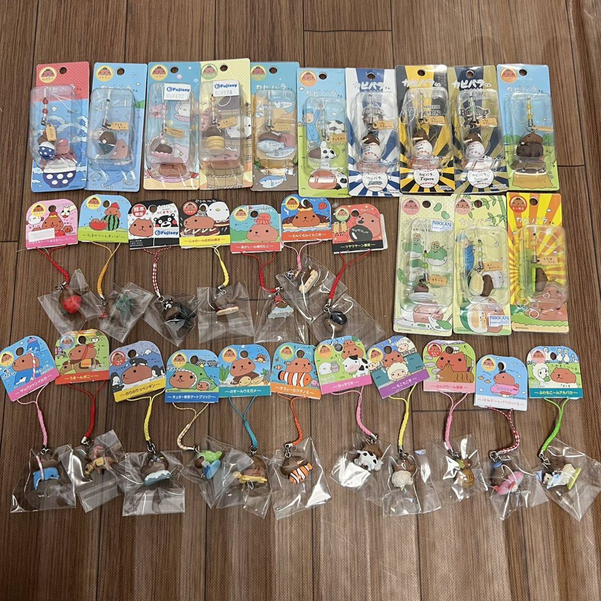 カピバラさん ご当地 根付 グッズ ストラップ 非売品 レア タグ付き