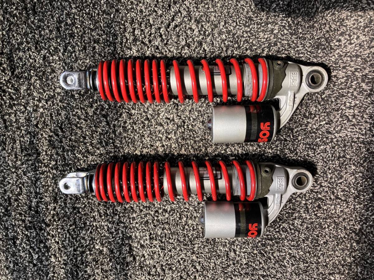 リアサスペンション ヨシムラ KYB カヤバ 汎用 取付け穴長さ320mm 上側 