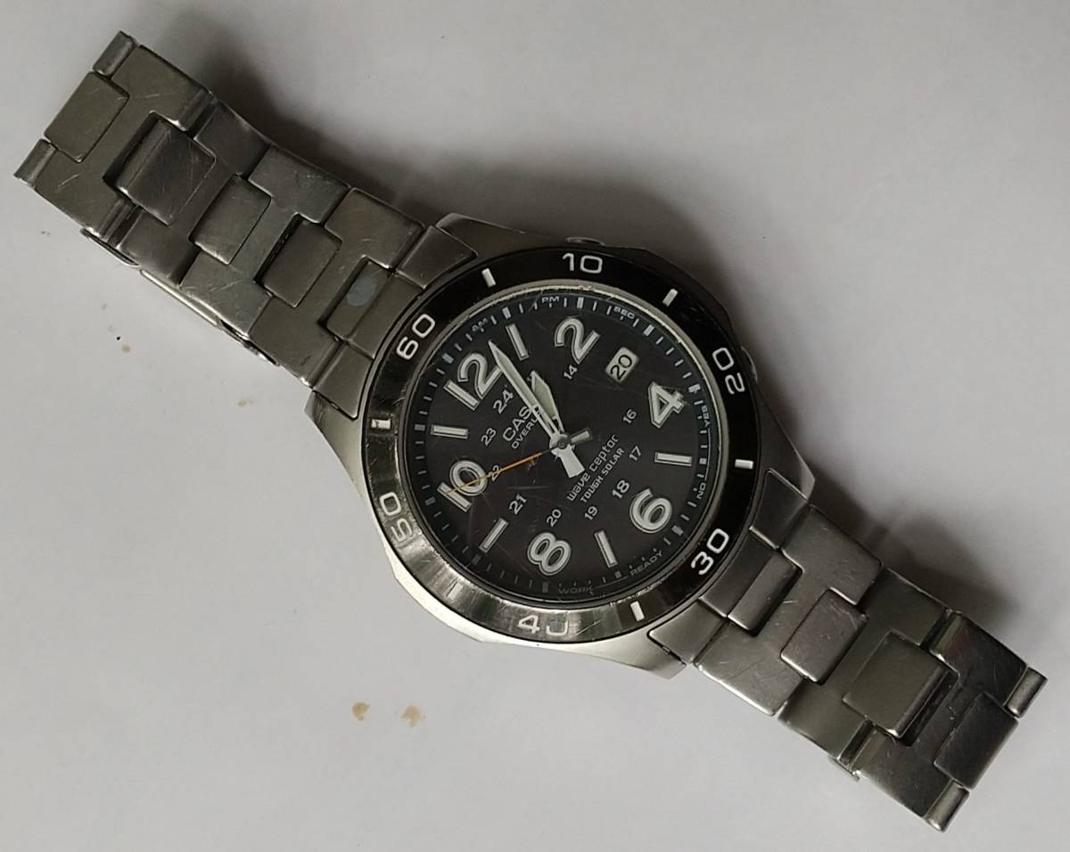 CASIO OVERLAND カシオ 腕時計 オーバーランド - 電波ソーラー 1267の 