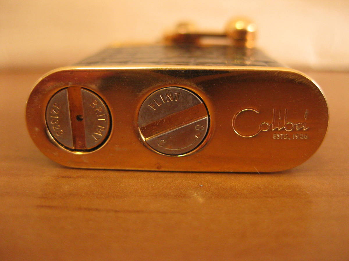 colibri コリブリ キック式オイルライター 未使用 オイルタンク付き 