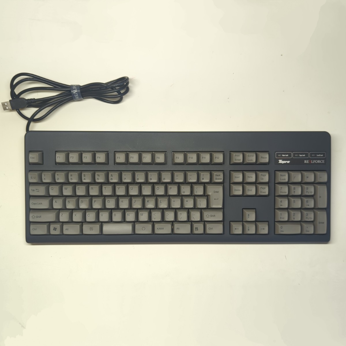 東プレ キーボード REALFORCE 104UG-HiPro 英語配列 USB 美品 東プレ 