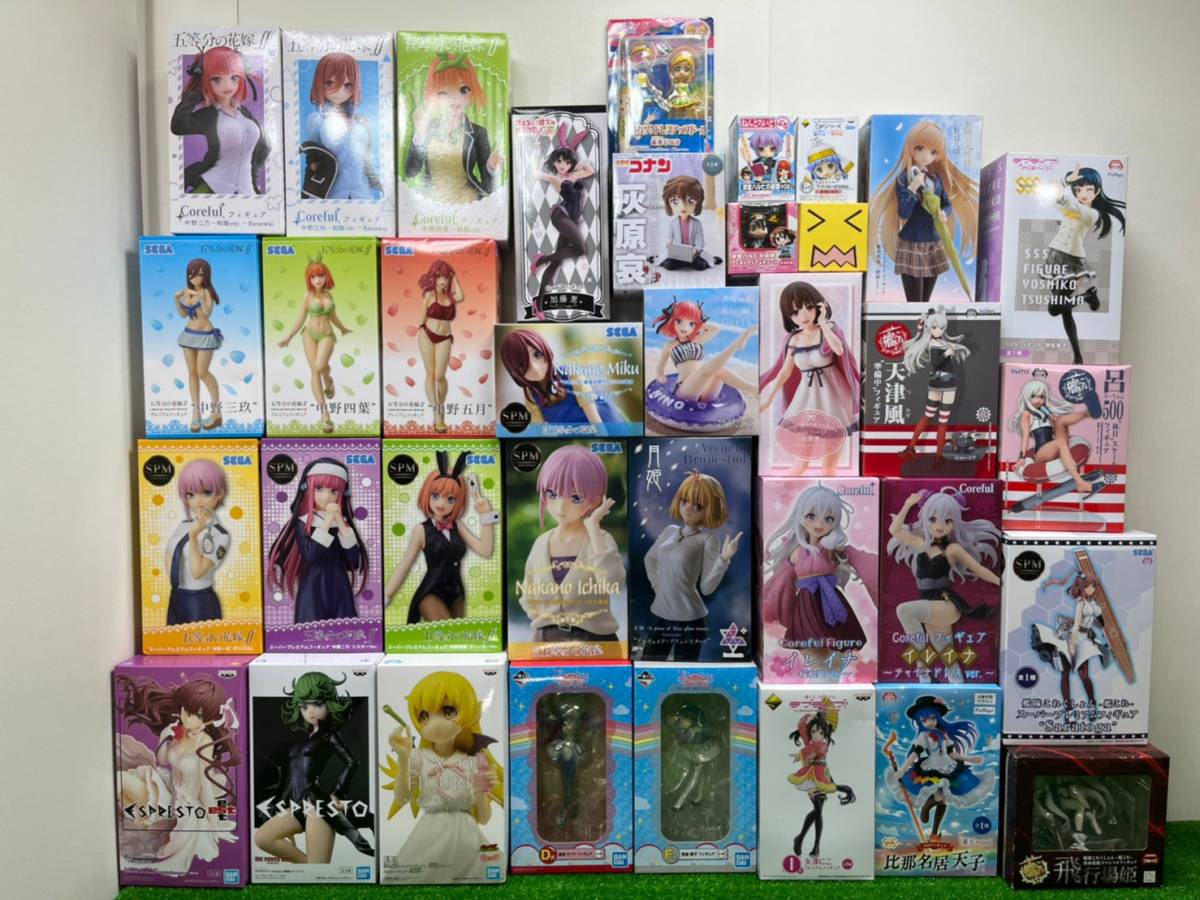 10 美少女 フィギュア 一番くじ SPM 艦これ 五等分の花嫁 コナン