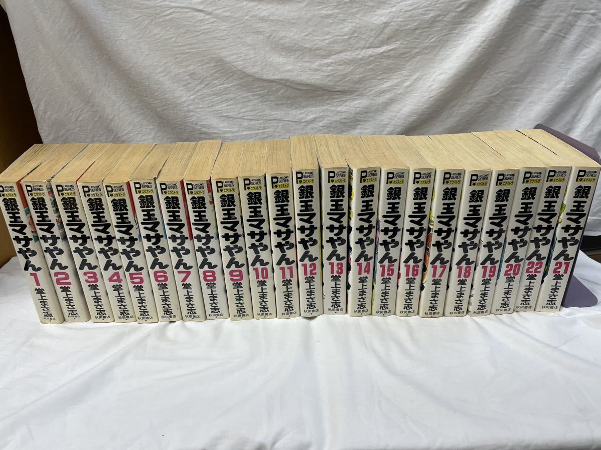 銀玉マサやん全巻　堂上まさ志 堂上 まさ志 銀玉マサやん 1~22(プレイコミックエクストラ)全巻セット