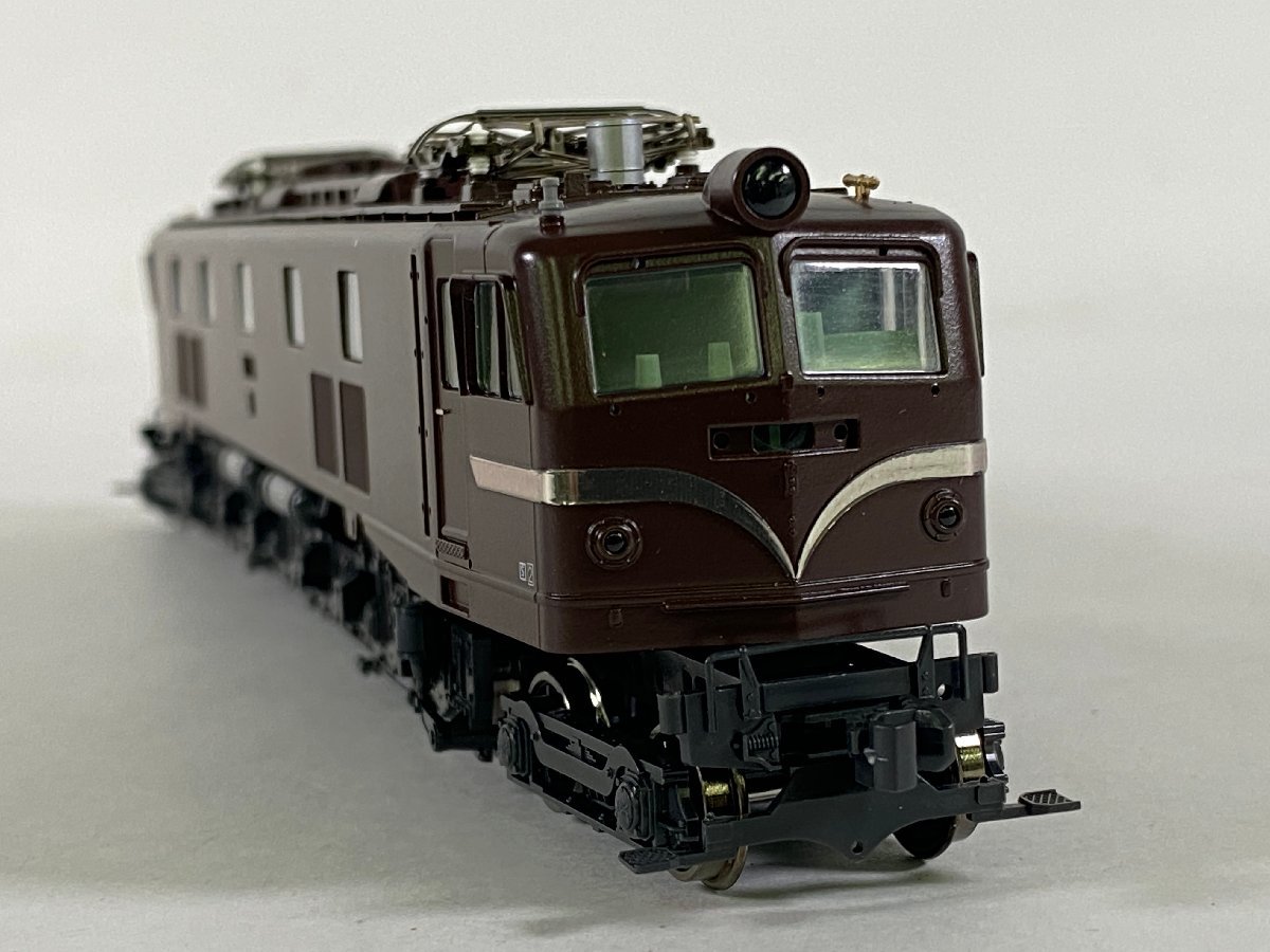4-118＊HOゲージ KATO 1-302 EF58(大窓・茶) 電気機関車 カトー 鉄道