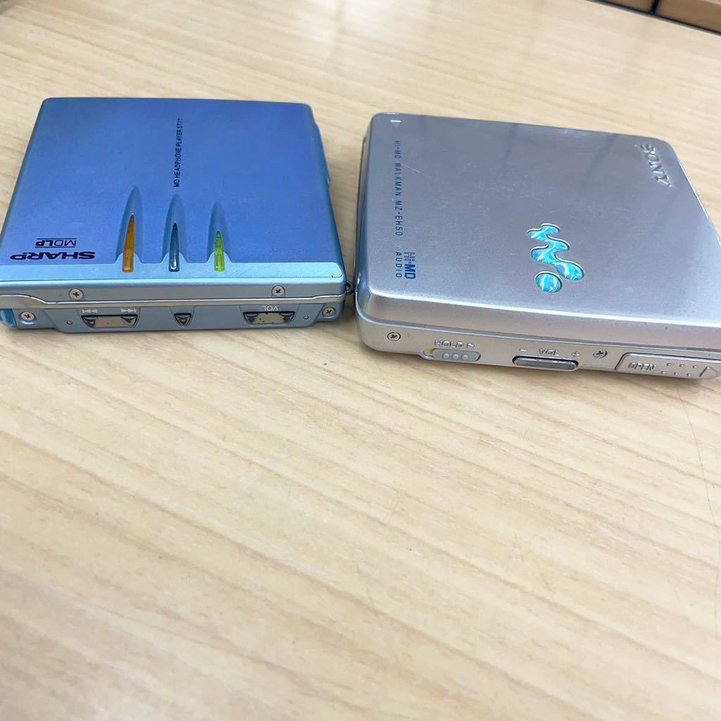 ジャンク SONY ソニー SHARP シャープ カセットウォークマン MD