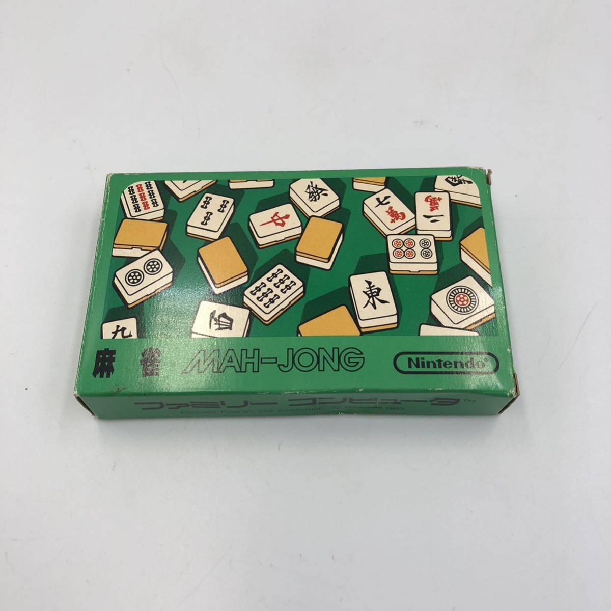 7.18AH-D84 ファミコンソフト 麻雀 ゲームカセット/HVC-MJ/ファミリー