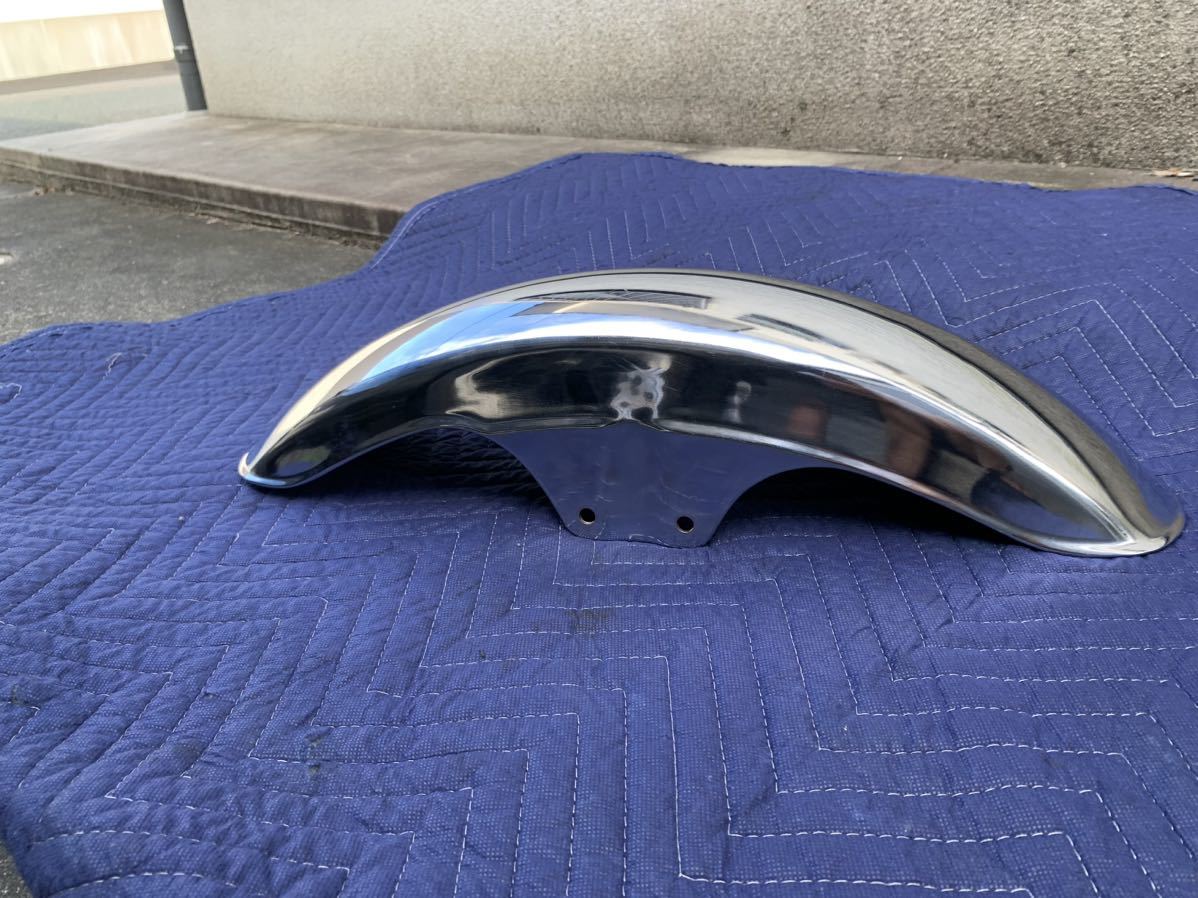 kz1000LTD メッキ フロントフェンダーKZ1000LTD メッキフロント