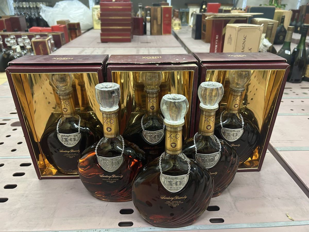 サントリー XO スーパーデラックス 6本 新品 未使用 飲料 ブランデー