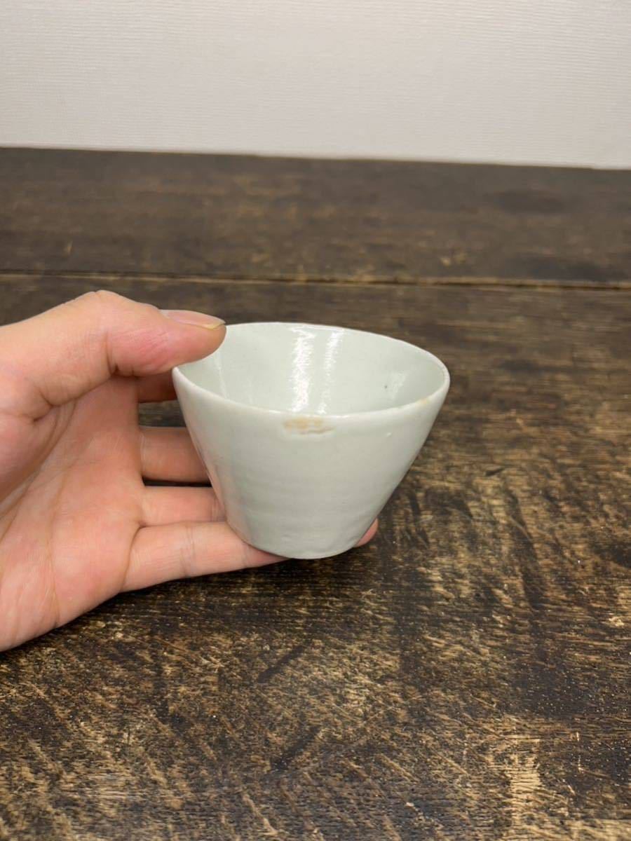 古伊万里 初期手 白磁盃 ::::: (蕎麦猪口 李朝 古唐津) | ANIMALSOUK.MA