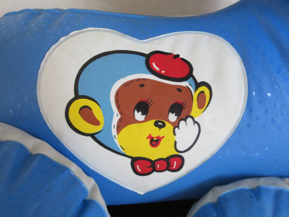 レトロ 空ビ玩具/幼児乗用空気ビニール人形/鈴入り/クマちゃん/子熊