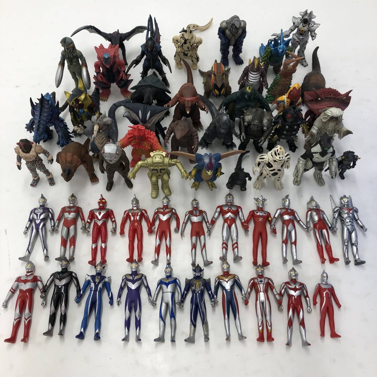 1円～】ジャンク 特撮 ソフビ フィギュア 大量まとめ ウルトラマン 
