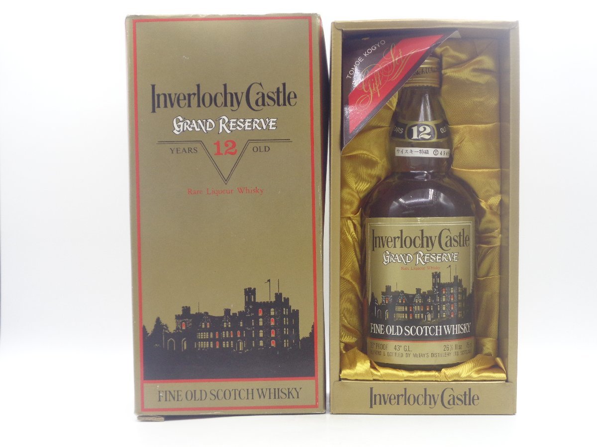 Inverlochy Castle GRAND RESERVE 12年 インバーロッキー キャッスル グランド リザーブ スコッチ ウイスキー 特級 箱入 750ml 43% X46913