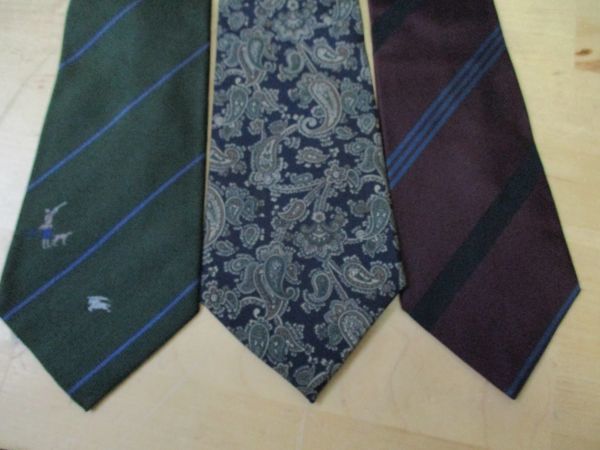 ★★　送料無料　税無　バーバリー　ネクタイ　　１５本セット　B　★★