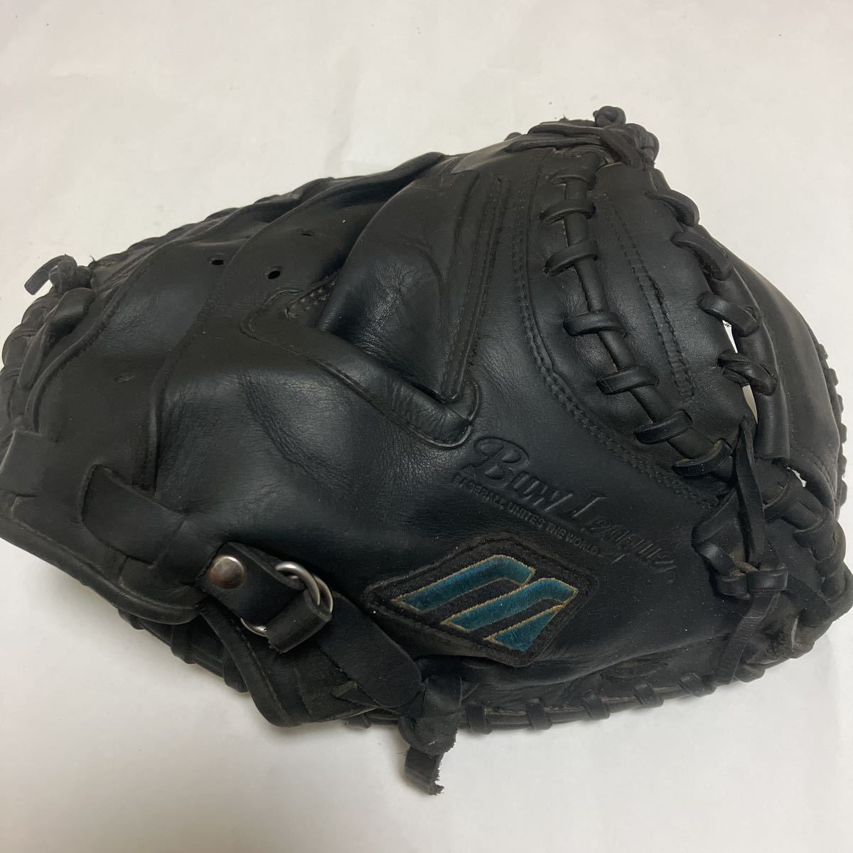 右投げ Mizuno キャッチャーミット 黒 MIZUNO（ミズノ） 交換無料 野球