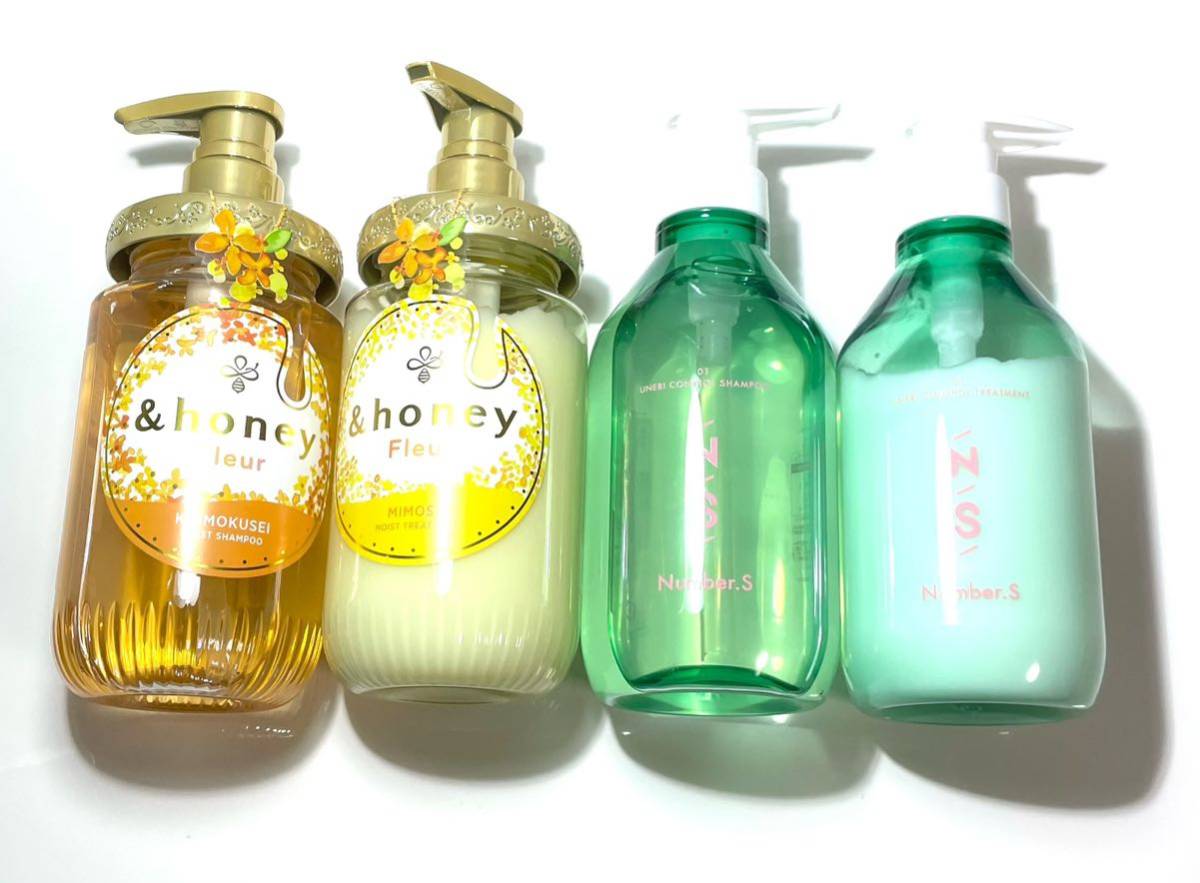 &honey（アンドハニー） honey Fleur シャンプー＆トリートメント ナンバーエス　うねりコントロール　シャンプー＆トリートメント