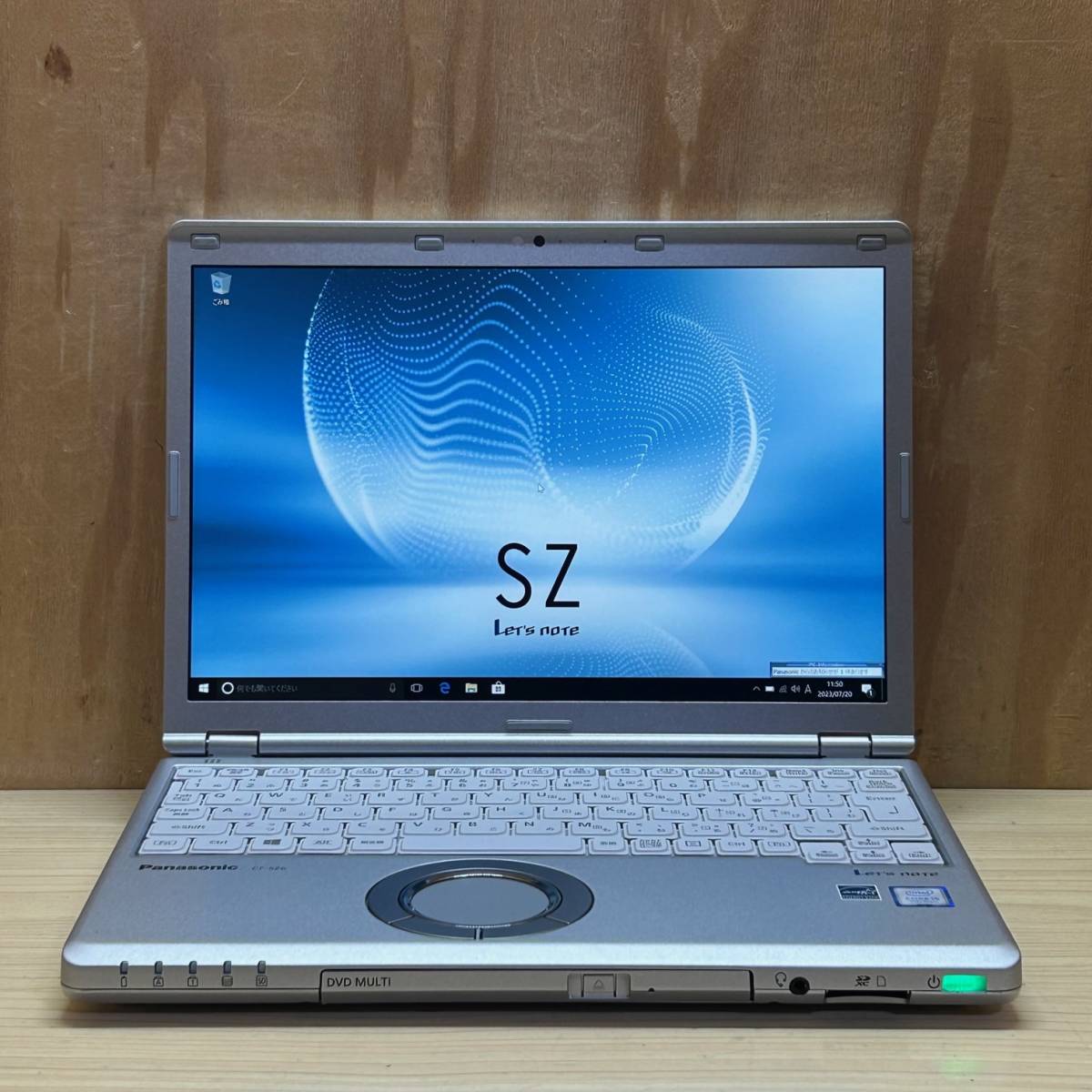 良品◆累積使用1270ｈ◆Let's Note CF-SZ6ED3QS◆DVD◆Core i5-7200U◆メモリ8GB◆SSD256GB◆D2D