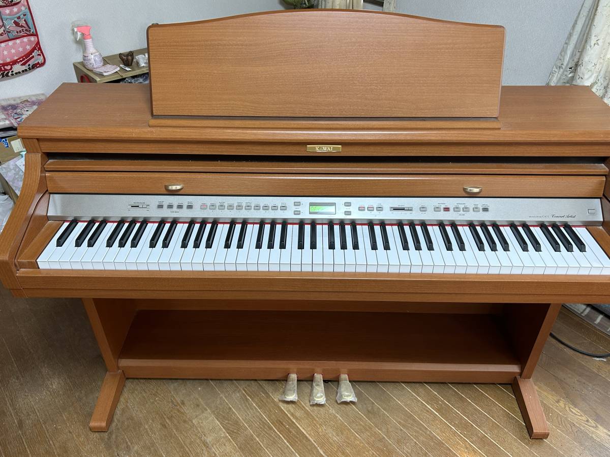 ⑪◆KAWAI カワイ◆電子ピアノ Concert Artist CA71C 木製鍵盤 上位モデル 08年製 88鍵盤 楽器 大阪市引取限定